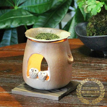 Japanese Shin Leery Tradition And Wind Owl Hut Lodge Pottery Tea Scents Stove Incense Stove Tea Aisle Home Pendulum