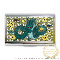 Japanese painted ceramic dragon ball Yoshidaya Fengshen dragon picture business card box business card holder