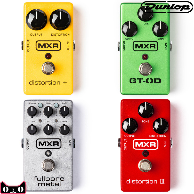 Dunlop MXR M116 M104 M104 M193 M193 heavy metal distortion overload electric guitar single block effect