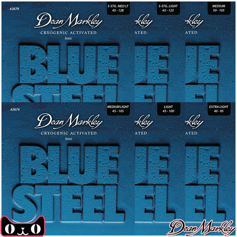 Dean Markley BLUE STEEL blue steel 2072 2074 2079 electrobex bass BASS strings-Taobao