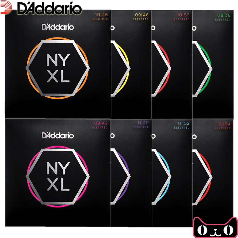 US Dadario DAddario Electric Guitar Strings NYXL0942 NYXL1046 Carbon steel Plated Nickel strings 