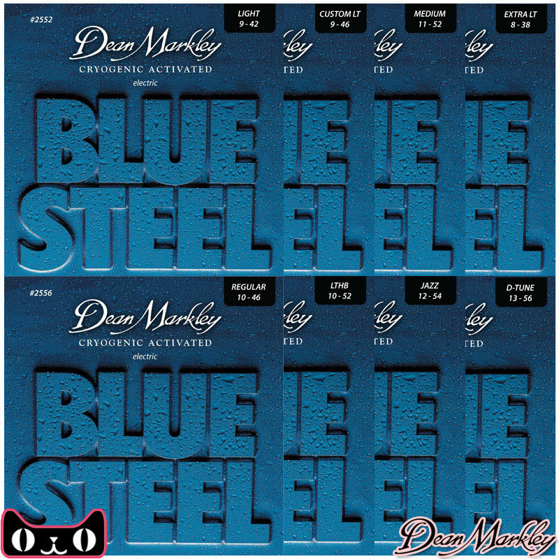 Dean Markley Blue Steel 2552 2556 2554 Electric Guitar Strings 09 10