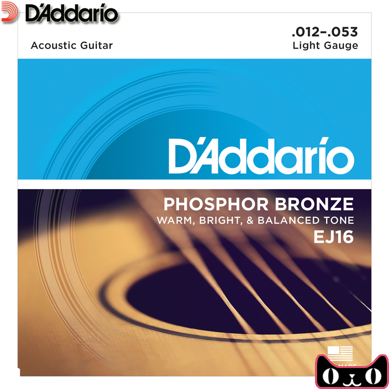 DAddario da Dario EJ16 EJ15 EZ900 910920 EZ900 folk songs wood guitar strings EXP16