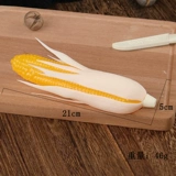 Моделирование овощной кукурузы Модельная еда, пища, фрукты и фрукты разбито окно, украшение торговых центров и стрельба по реквизиту