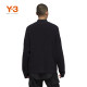 Y-3/Y3 Yohji Yamamoto summer ຄູ່ຜົວເມຍໃຫມ່ແບບສະບາຍເທິງເສື້ອ sweater ປຸ່ມ cardigan sweater H63088