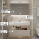 1 метр подсветка Smart -All -Mirror Cabinet Sensor Alliance Alliance