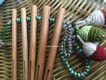 Mulan Court Irish Crochet Breadsticks -- Spot -- Decorative fruit needs its own hook