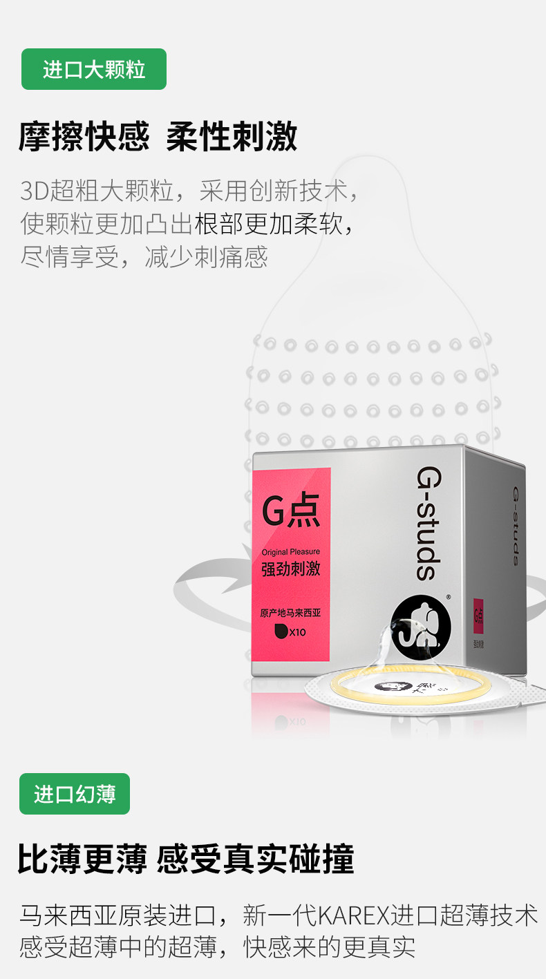 大象 高潮超薄003系列 避孕套 18只 图6