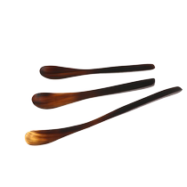 Horn medicine spoon chemical laboratory use 3*1 group of medicine spoon quantitative spoon reagent sampling medicine spoon micro powder spoon