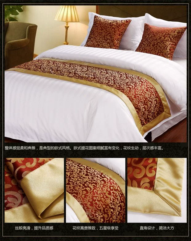 Khách sạn giường ngủ khách sạn cao cấp khách sạn giường ngủ khăn giường cờ đuôi giường đệm giường bảng cờ