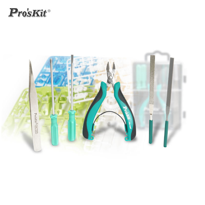 ProsKit Baoworkers PK-601 model DIY assembly model making standing 6 pieces sets model tool suit