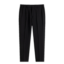 Nine-point trousers for men spring and autumn style drapey high-end suit trousers slim fit trendy brand loose straight casual trousers