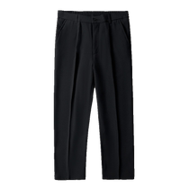 Pants de robes de lOuest Printemps de lhomme Saison dautomne Loose Straight Drum Pendentif Sensation Casual Long Pants Superior Feel 100 Hitch Black 90% West Pants