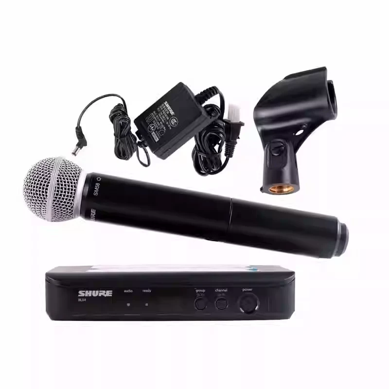 Профессиональный беспроводной микрофон-ручка Shure/ BLX24/SM58 Beta58A Mortar для выступлений на сцене, для конференций