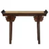 Nội thất gỗ gụ Trung Quốc dải gỗ rắn trường hợp một số trường hợp gỗ gụ cổ cho bàn hiên vàng lụa Nanmu ngồi xổm bàn - Bàn / Bàn Bàn / Bàn