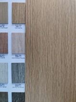 Pro-Meijia 8143-2342 gold oak high grade decorative refractory board fireproof board decorative panel Dongguan