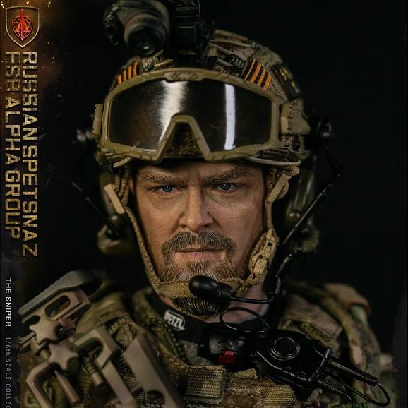 Dam78100 1/6 Russian Alpha Group Sniper Brand New Unopened in Stock