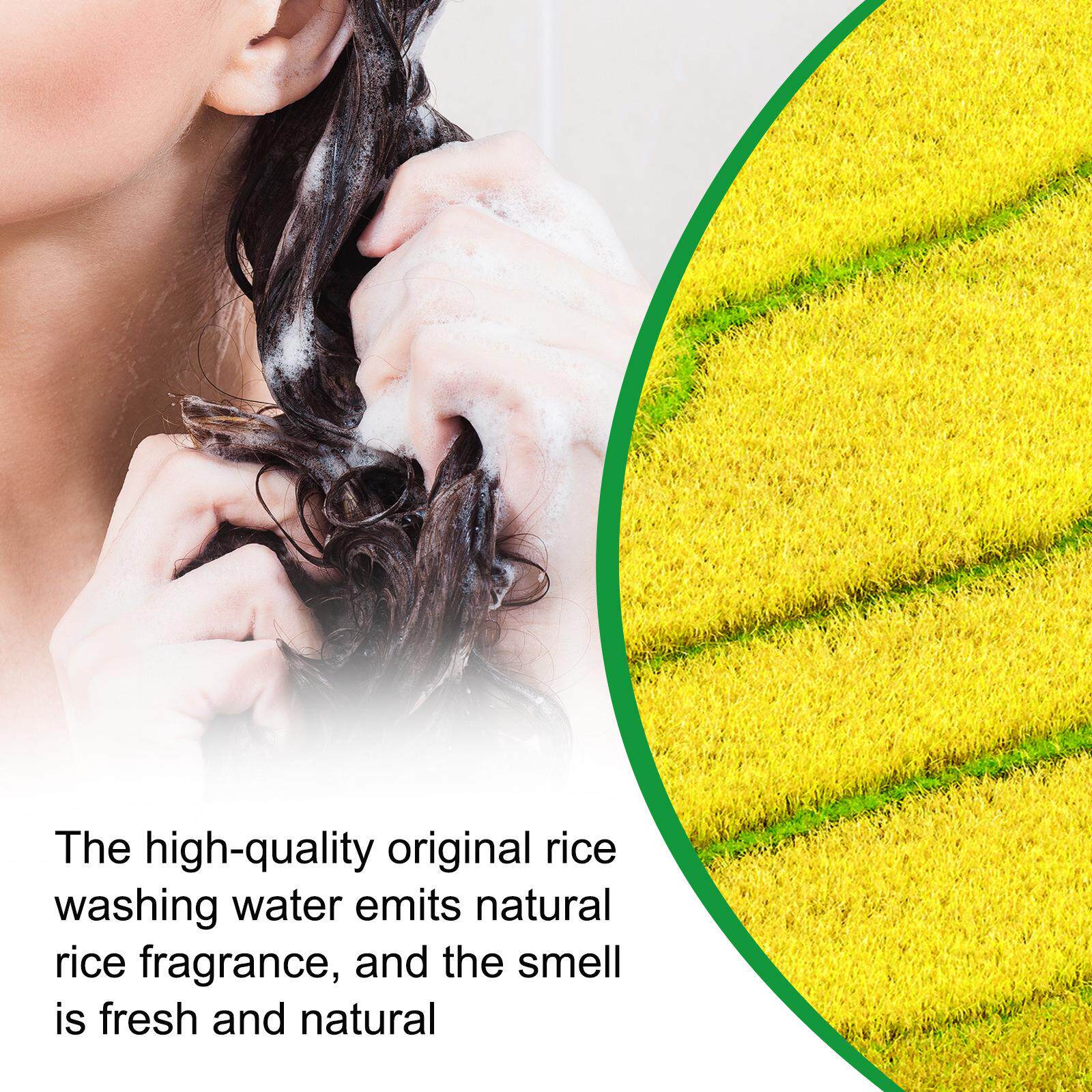 товар из китая rice water shampoo conditioner hair growth shampoo condition