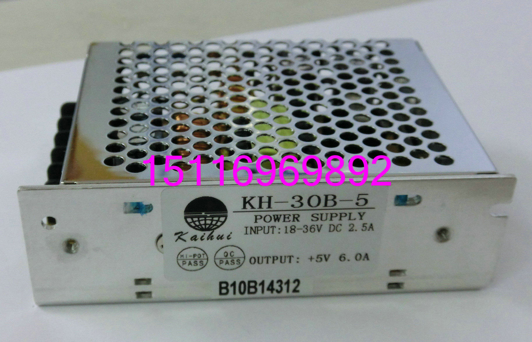 30W input 18-36V 2 5A output 5V 6A DC-DC switching power supply