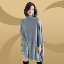 Fat mm200 pounds plus fat plus size autumn loose belly cover Western style top 240 pounds extra large size sweater womens spring and autumn