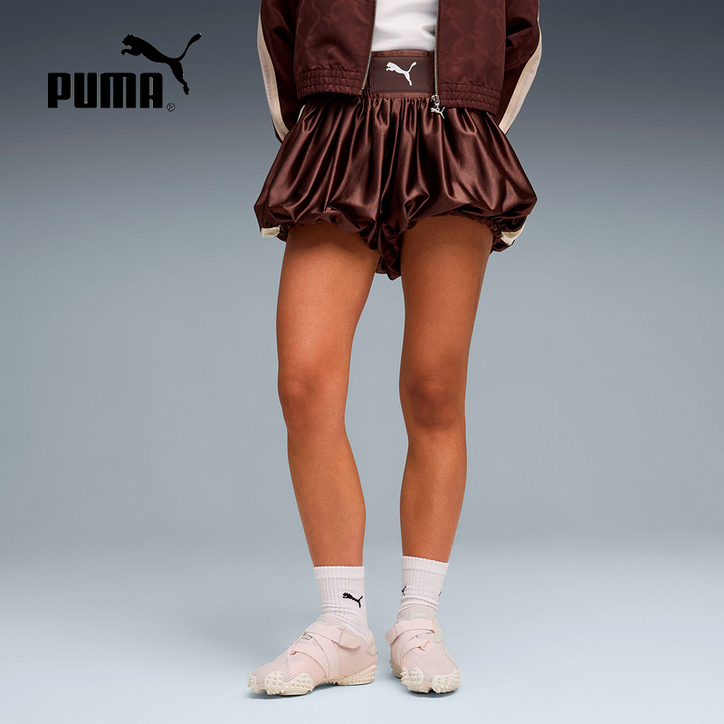 Puma Official Sports 2026 Summer Women's Knitted Shorts 636887-13