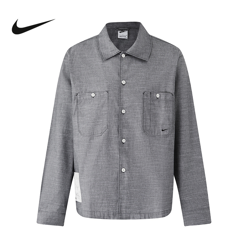 Nike Official Sports 2025 Autumn Men's Long-Sleeved Shirt Hv0883-060