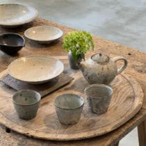 Qi Yiqi Japanese pottery Hatta Hiroshi wood fired