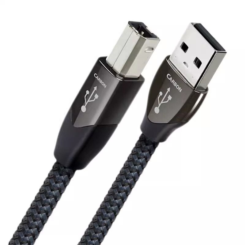 Aq Us Line Saint Carbon Carbon Fiber USB Cable Signal Cable Audiophile Data Cable Dac Decoding Audio Cable A-B