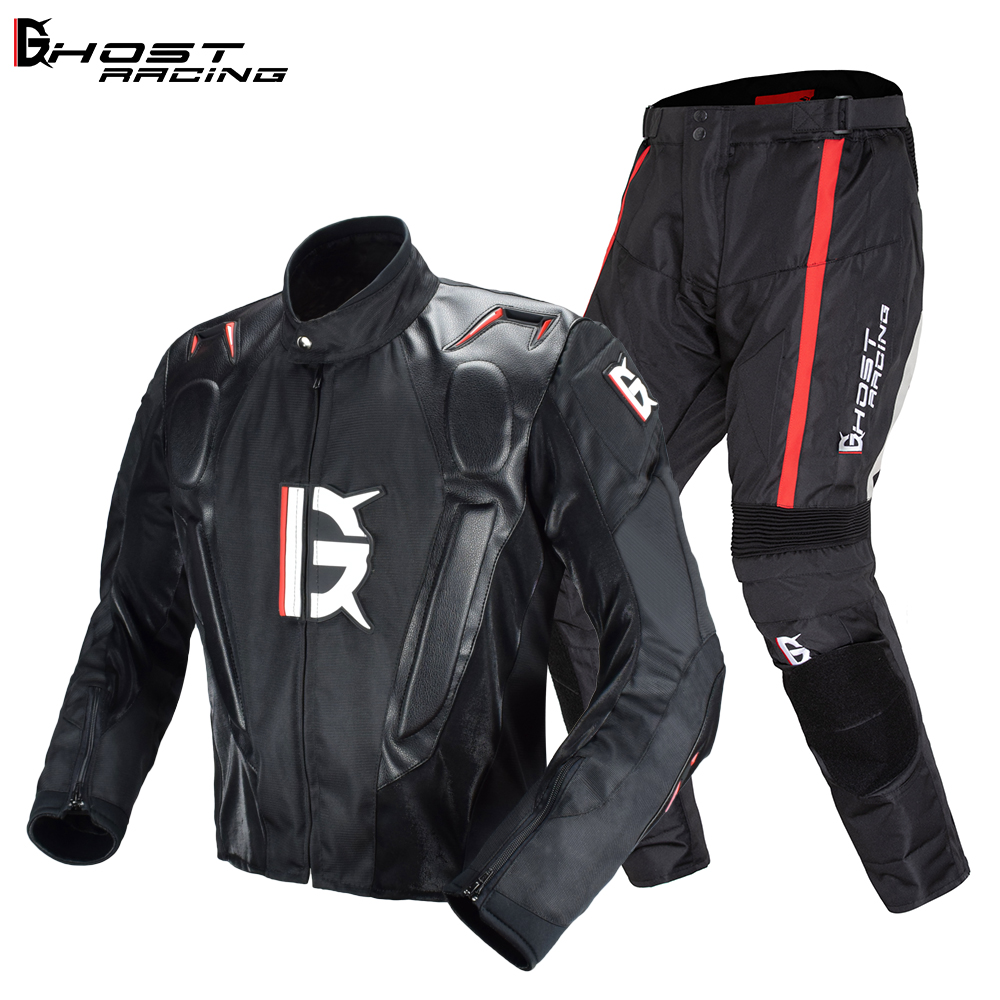 Four Seasons Locomotive Racing Suit Motor Racing Suit Male Rider Riding Anti-Fall Waterproof Protective Clothing