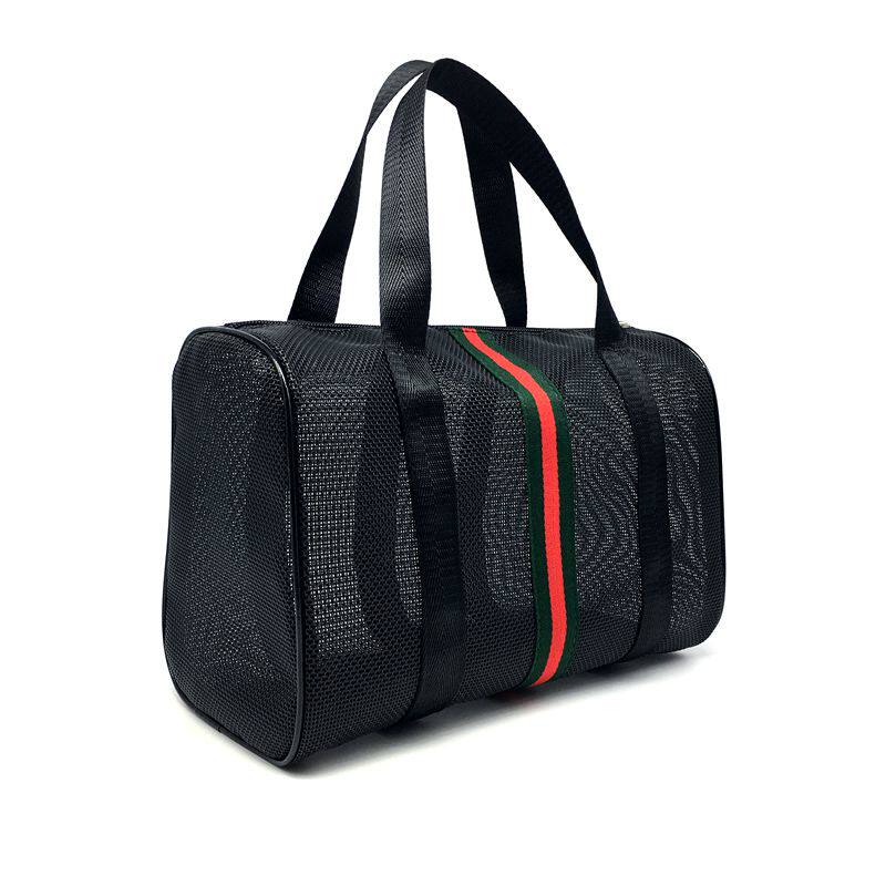 Mesh Wash Bag for men and women Bathing Bag Bath breathable and permeable swimming Fitness Containing Bag Spa Beach Bag