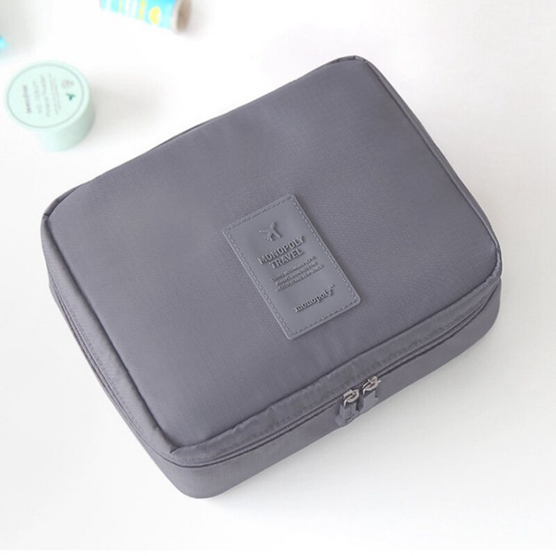 Travel with large capacity Wash Bag Cosmetics Men's bag Versatile Woman Portable Travel Containing Bath Pouch