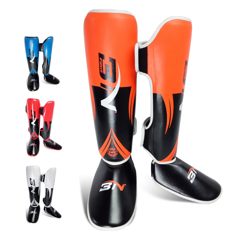 BN boxing leg-protected Thai boxing strike protective feet shield feet tibia and feet match training professional men's combat gear