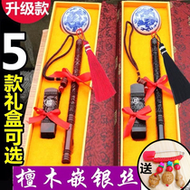 Baby fetal brush diy homemade custom umbilical cord seal fetal hair PEN chapter Zodiac cow gift box baby souvenir