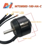 Бесколлекторный мотор, регулятор скорости, комплект, внедорожный картинг, самокат, самолет, робот, высокая мощность, дистанционное управление