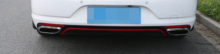Áp dụng cho Buick mới sửa đổi cánh sau Weilang Mới cánh đuôi Weilang đục lỗ sơn ABS cố định cánh sau - Sopida trên Đuôi gió the thao