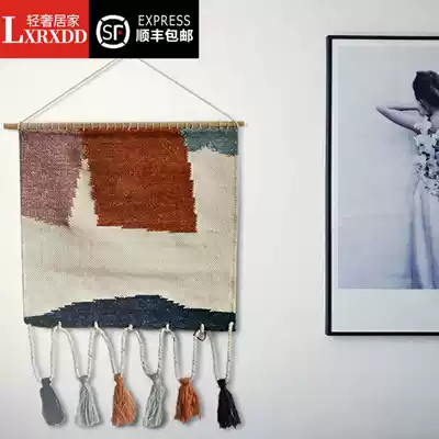 LXRXDD light luxury home wall decoration hanging House electric meter box ins modern abstract Nordic simple hair