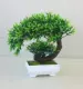 Hoa giả trồng chậu cây xanh mô phỏng cây nhỏ trồng trong chậu cây xanh trang trí phòng khách nội thất cây cảnh trang trí hoa trang trí - Trang trí nội thất xây tường trang trí phòng khách