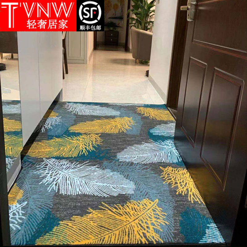 TVNW door mats, household door mats, home Nordic living room door mats, porch, non-slip, foot mats