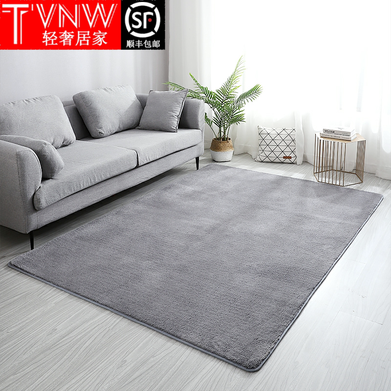 TVNW carpet bedroom living room tatami floor mat super soft can sleep and sit in the room plush bedside blanket thickened