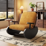 Дизайнерская качалка из натурального дерева для домашнего использования для отдыха, диван