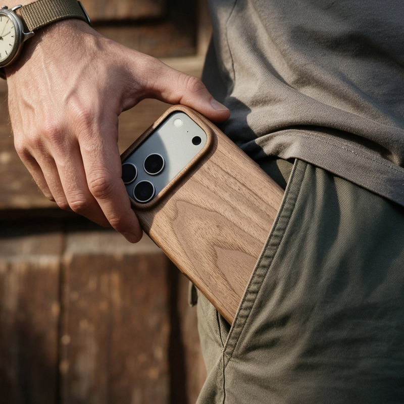 Suitable for Apple 18 17 16 Pro Max Business 15 Plus Solid Wood Grain Texture Phone Case for iPhone Air 13 Mini Protective Cover 14 Ultra-Thin Feel Stylish Retro Walnut Suitable for Apple 18 17 16 Pro Max Business 15 Plus Solid Wood Grain Texture Phone Case for iPhone Air 13 Mini Protective Cover 14 Ultra-Thin Feel Stylish Retro Walnut