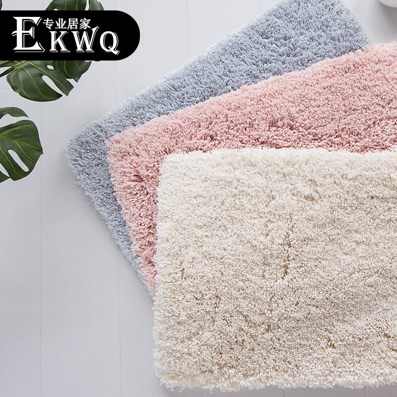 EKWQ toilet thickened door cushion in door Home Absorbent Bathroom Anti Slip Mat Super Speed Dry Toilet Doormat Mat-Taobao
