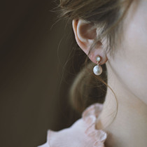s925 pure silver needle baroque retro pearl earrings 2021 new tide air quality 100 hitch superior sensual sensual