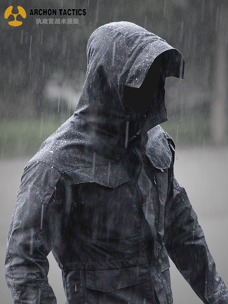 Archon Bourne tactical jacket men's spring and autumn outdoor waterproof windbreaker medium and long version of M65 military fan functional stormtrooper