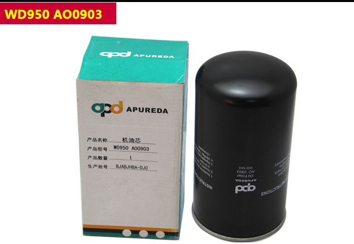 APD Apda AO0903 oil filter W950 WD950 filter oil grid