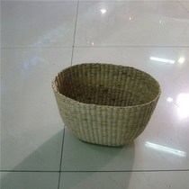 Manufacturers customize Shandong Boxing pu grass basket half-product pu grass bag hand-woven crafts