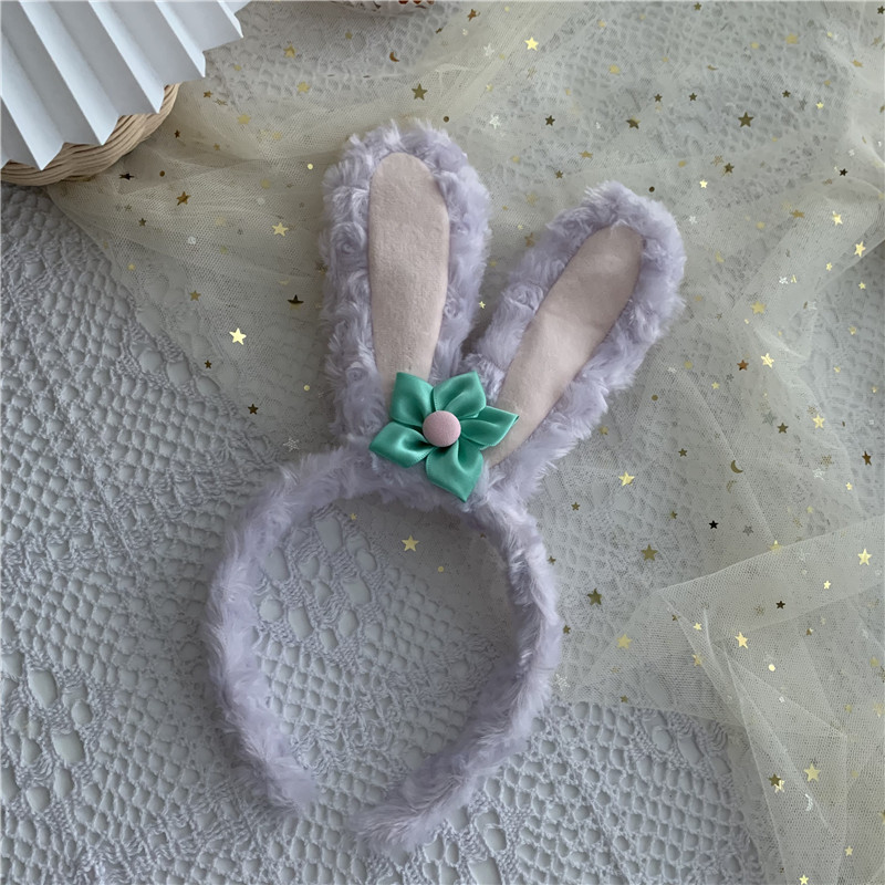 Real price, no price reduction, hoop, Korean version, plush net red, same girl makeup mask head hoop hair ornament