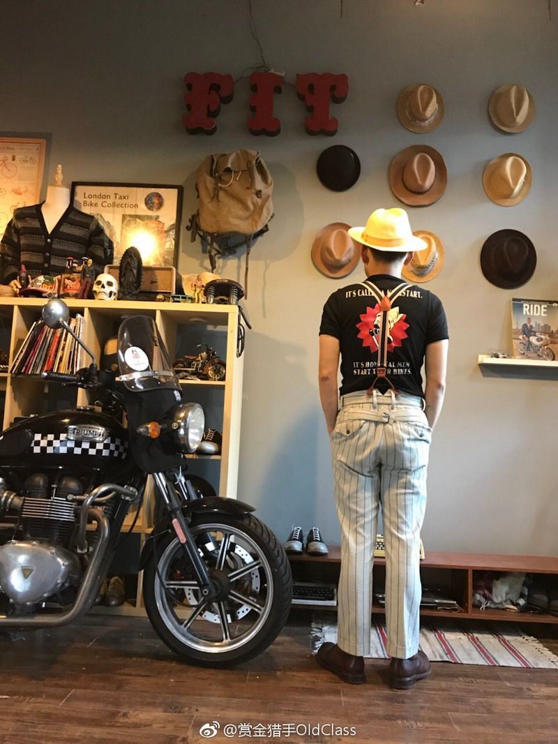 Золотые ретро подтяжки, в американском стиле, 30 года        