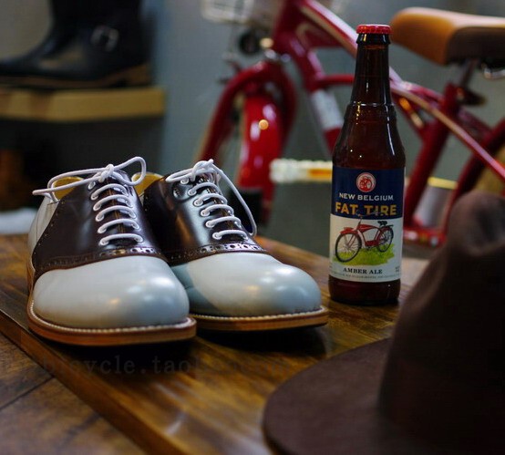American Retro Khaki Derby Workwear Casual Saddle Shoes Gentleman Non-Giadhand, Regai