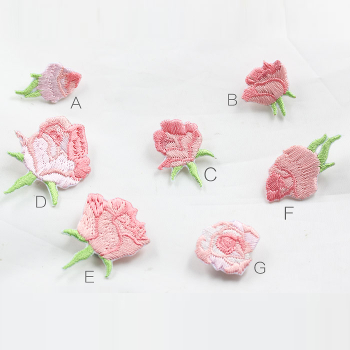 Japanese magazine Ultra Popularity Embroidered Cloth clothing Decorative DIY Sweater Accessories Rose Mix Flowers